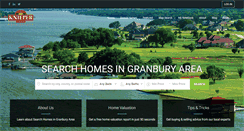 Desktop Screenshot of granburyhomefinder.com